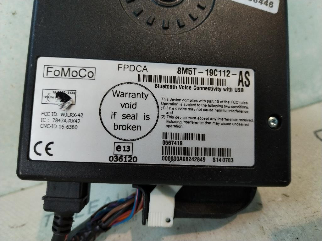 Centralina bluetooth telefono FORD Focus Berlina 5° Serie