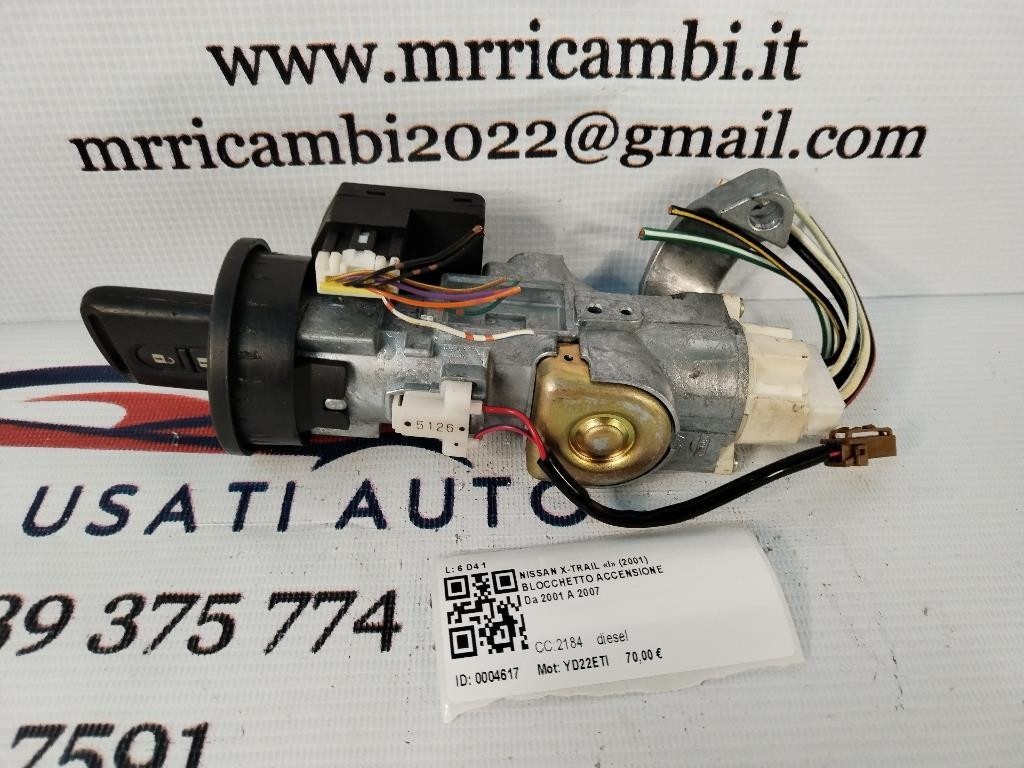 Blocchetto Accensione NISSAN X-Trail 1° Serie