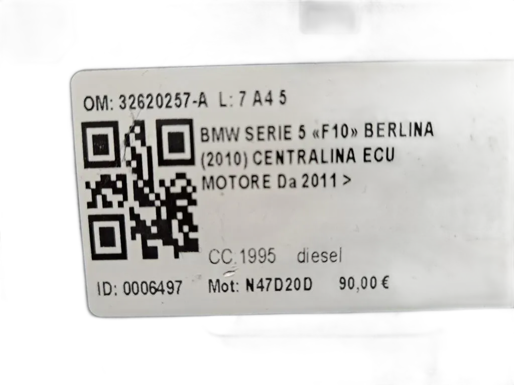 Centralina freno stazionamento BMW Serie 5 F10