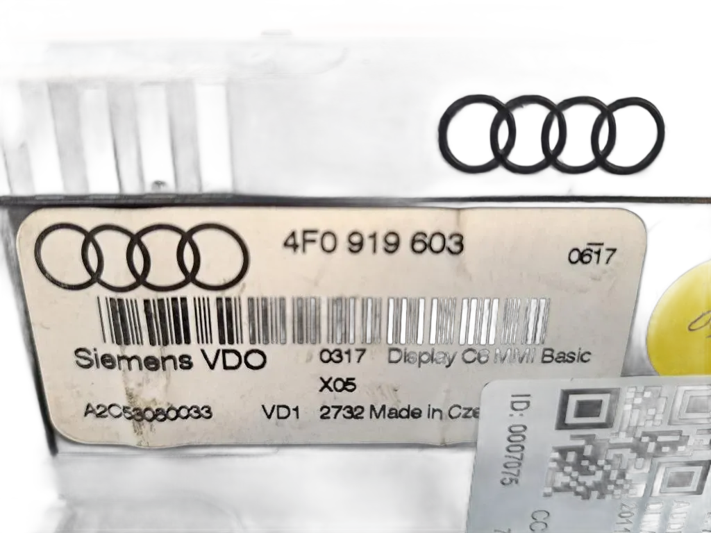 Display AUDI A6 Berlina Serie C6 (4F2) (04>12)