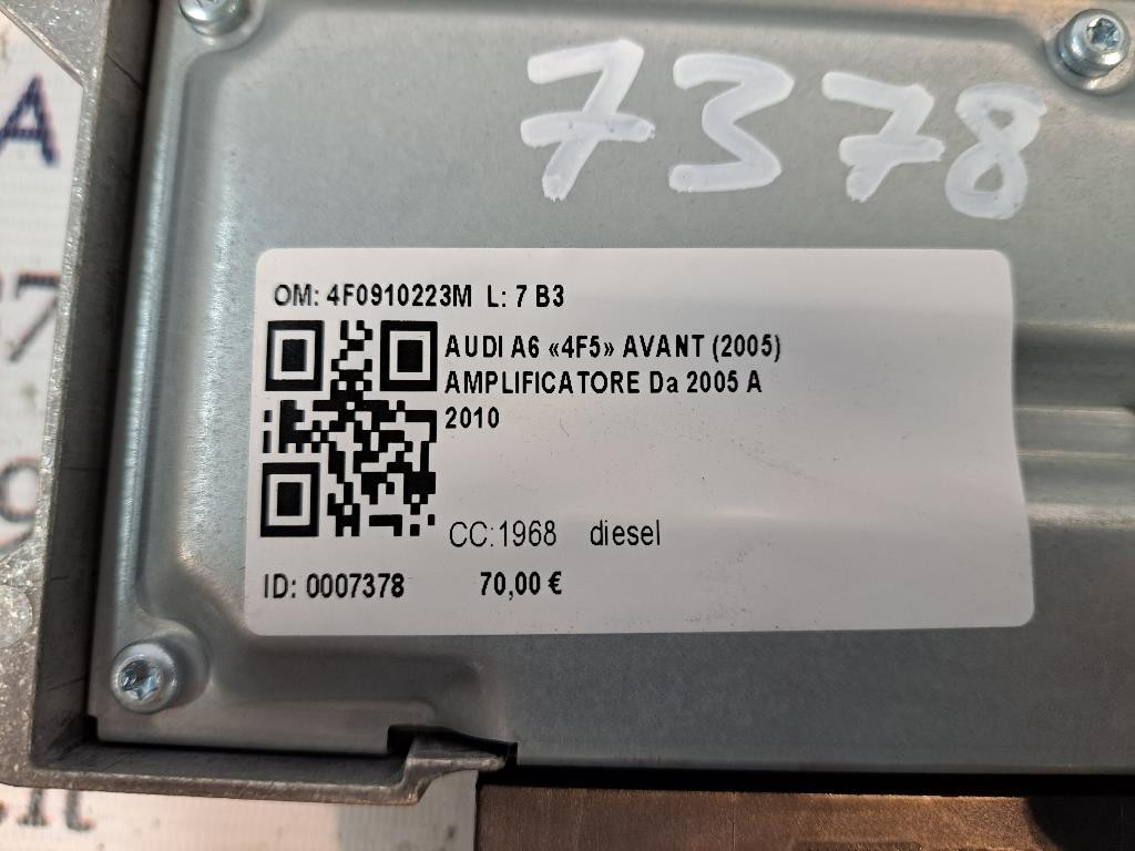Amplificatore autoradio AUDI A6 Avant Serie C6 (4F5) (04>12)