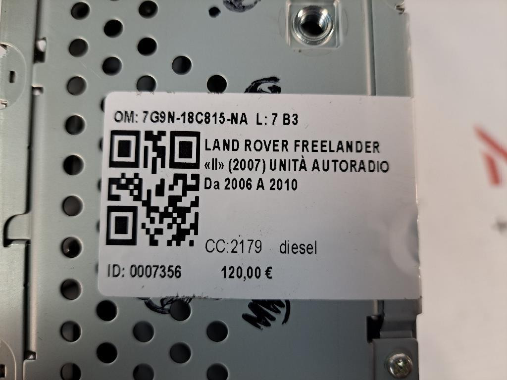Autoradio LAND ROVER Freelander 3° Serie