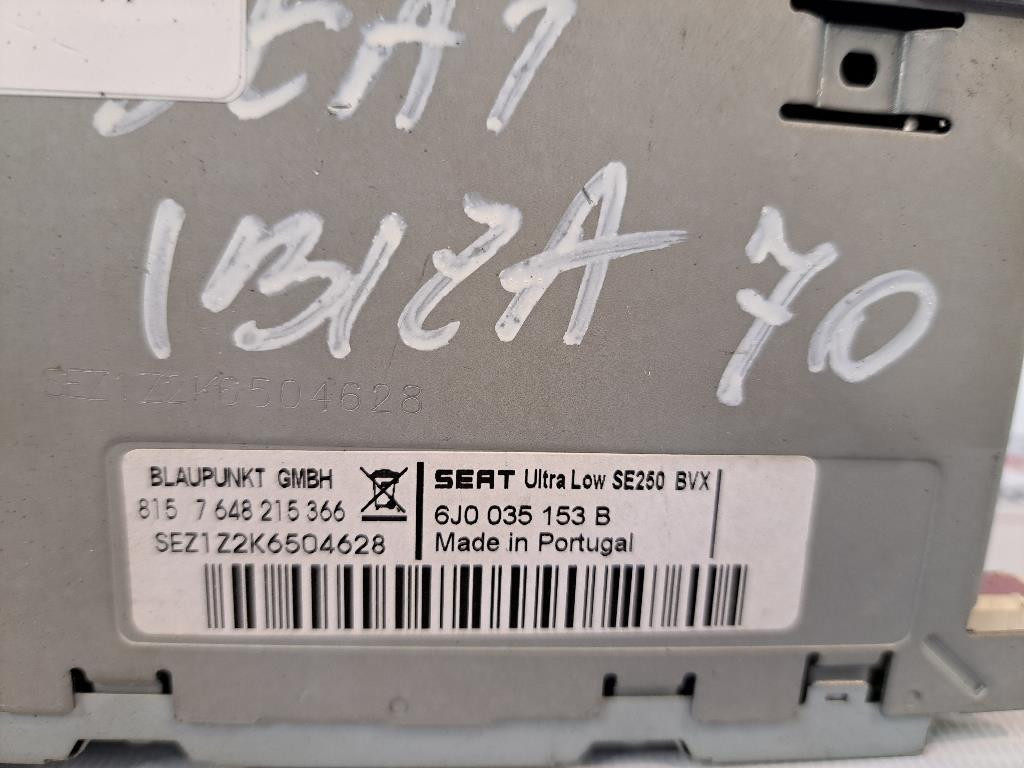 Autoradio SEAT Ibiza Serie (08>12)