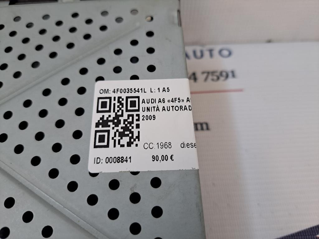 Unità di controllo multimediale navigatore GPS AUDI A6 Avant Serie C6 (4F5) (04>12)