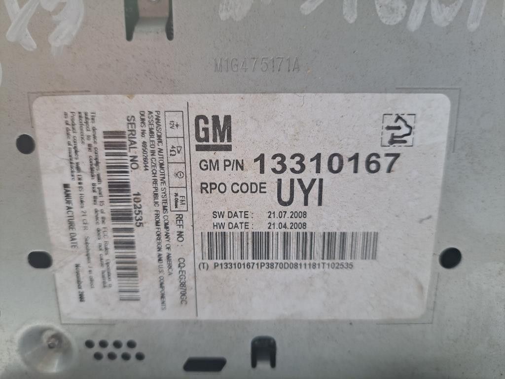 Autoradio OPEL Insignia Berlina
