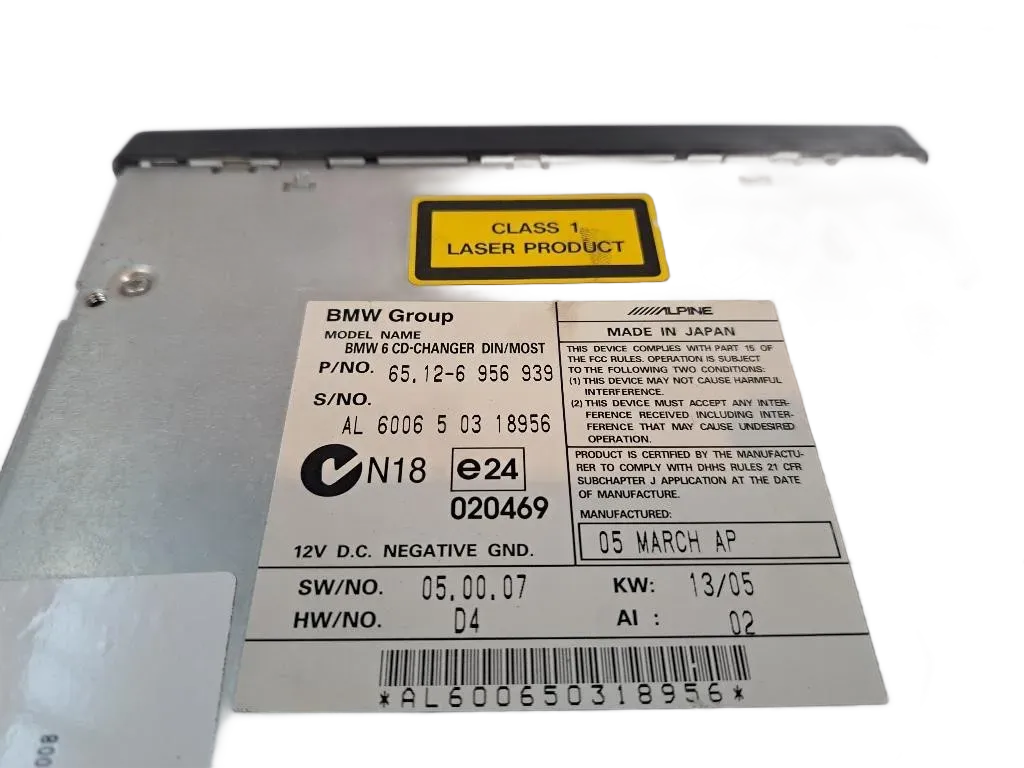 Caricatore CD BMW Serie 5 E60