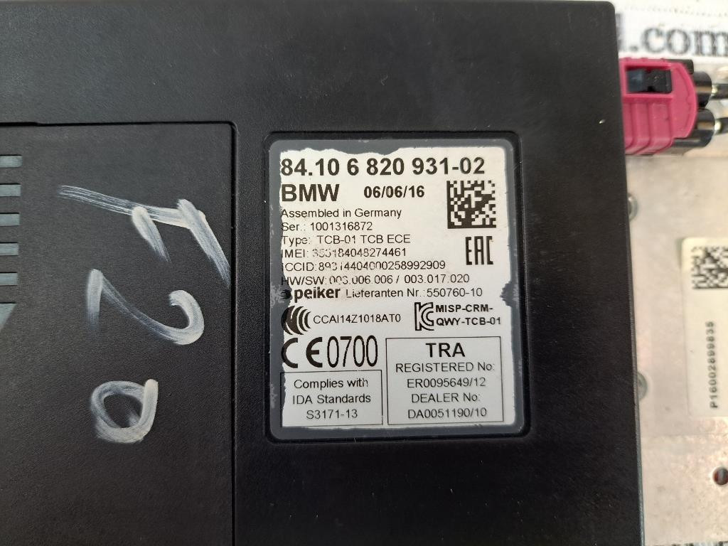 Centralina bluetooth telefono BMW Serie 1 F20 (11>19)