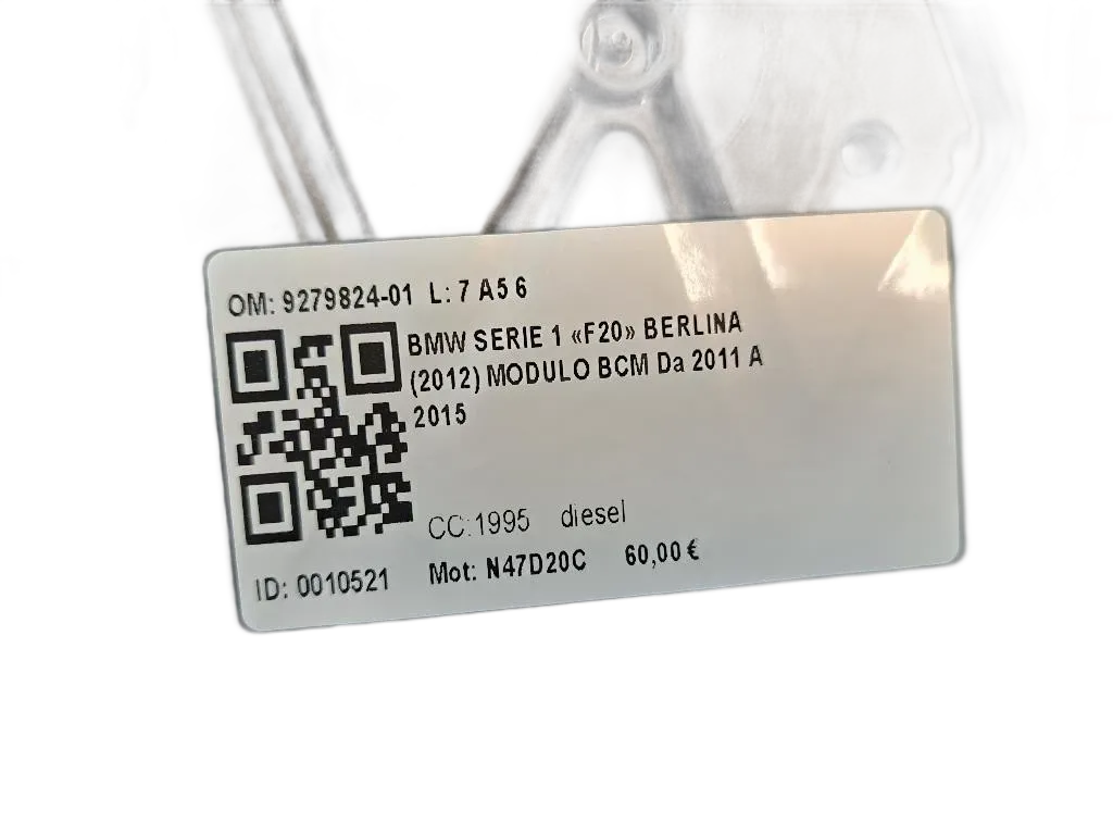 Centralina BCM BMW Serie 1 F20 (11>19)