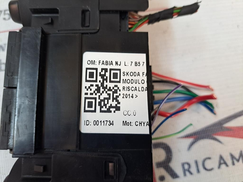 Comandi Clima SKODA Fabia Berlina 3° Serie