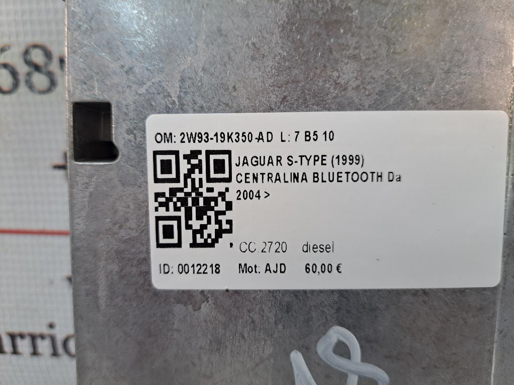 Centralina bluetooth telefono JAGUAR S-Type 2° Serie