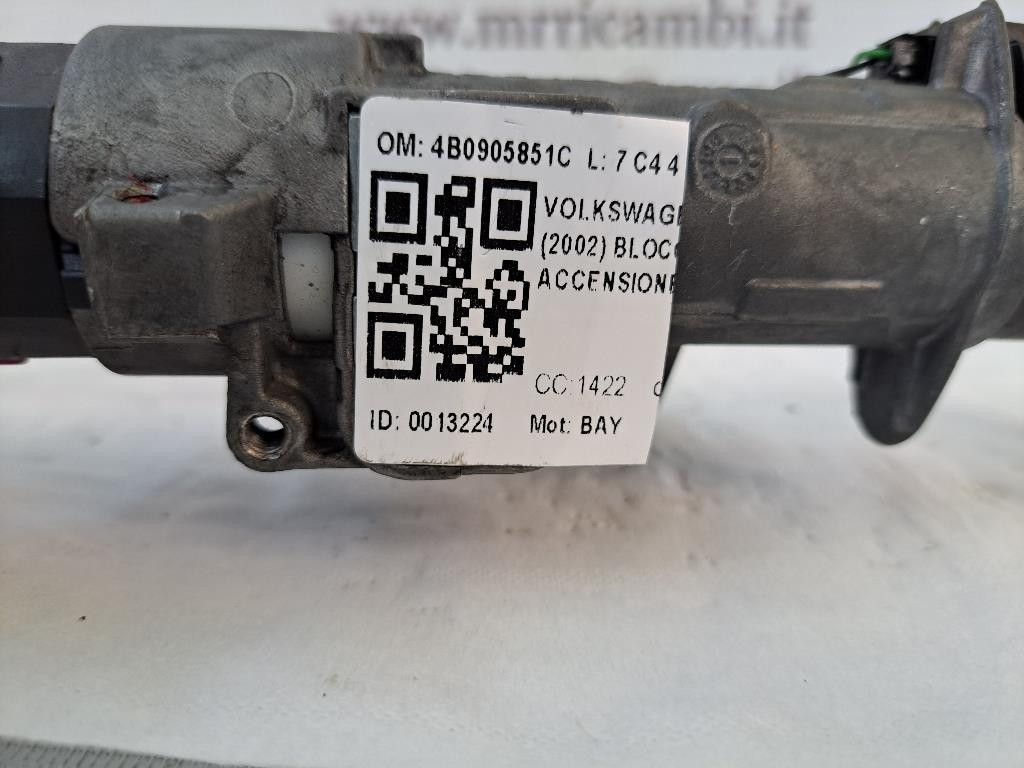 Blocchetto Accensione VOLKSWAGEN Polo 4° Serie