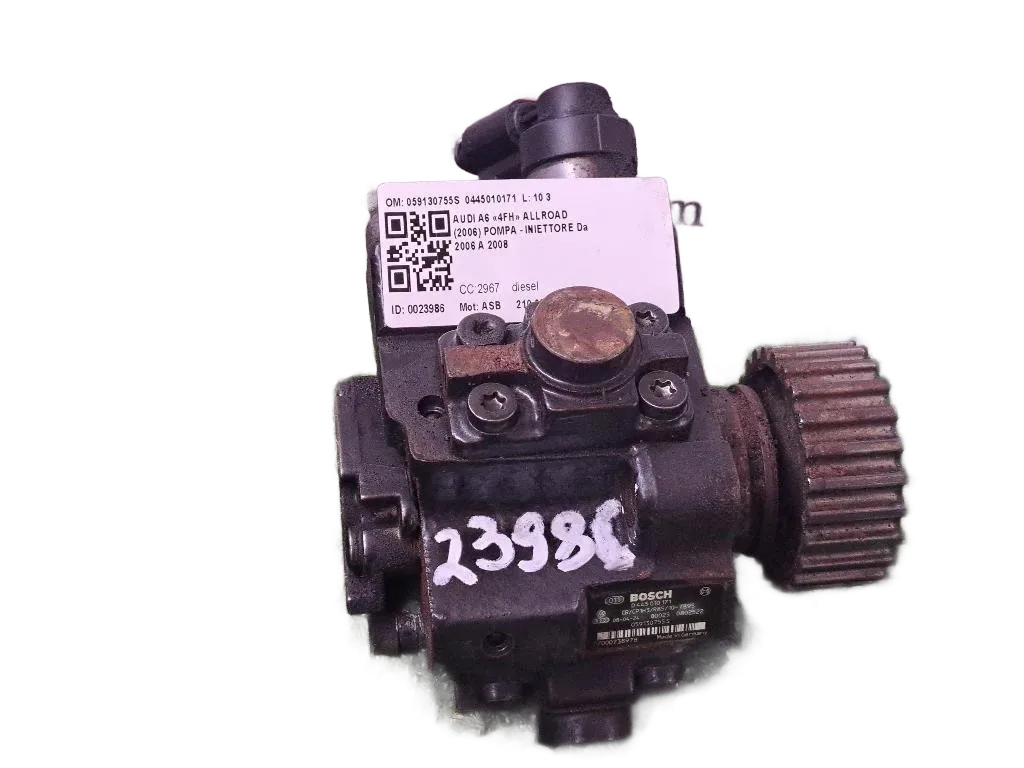 Pompa Iniezione Alta Pressione AUDI A6 Berlina Serie C6 (4F2) (04>12)