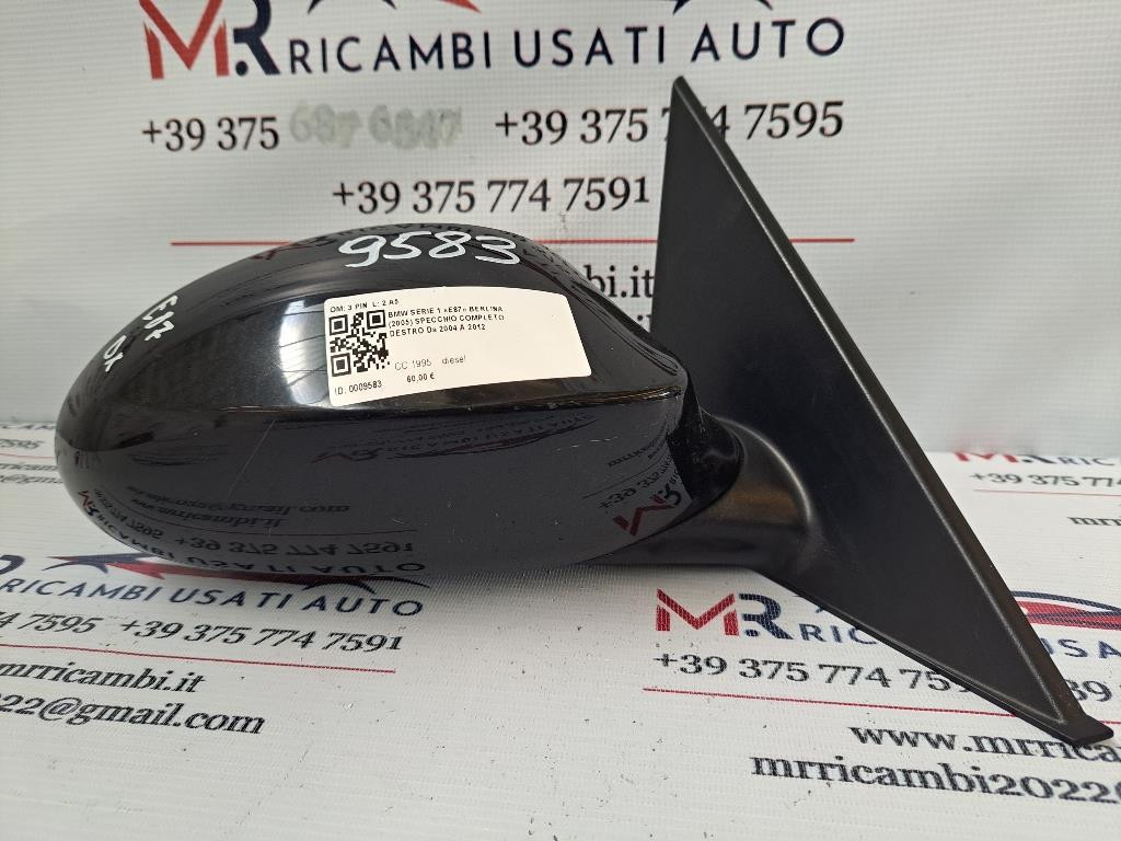Specchietto Retrovisore Destro BMW Serie 1 Serie (E87) (07>)