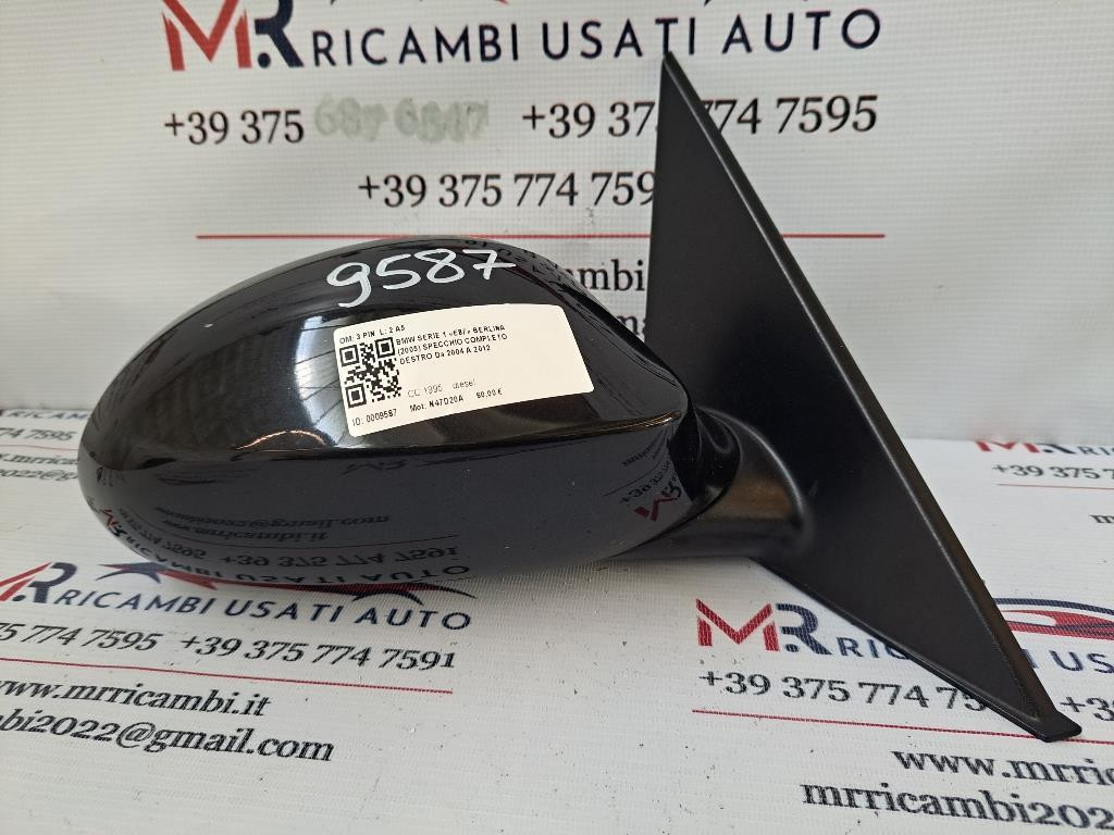Specchietto Retrovisore Destro BMW Serie 1 Serie (E87) (07>)