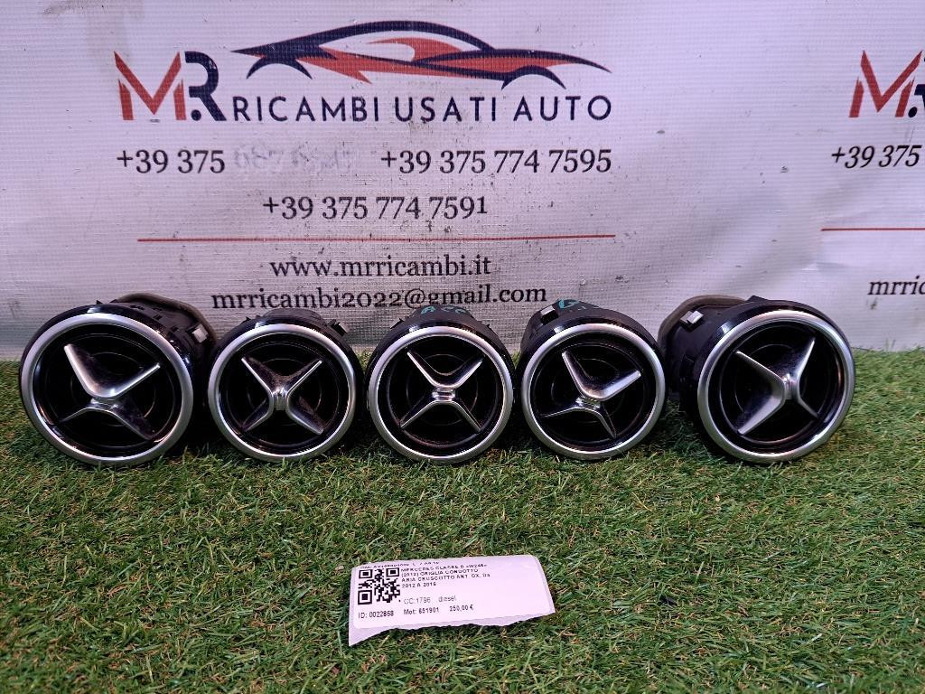 Bocchette Aria Cruscotto MERCEDES Classe B W246 2° Serie