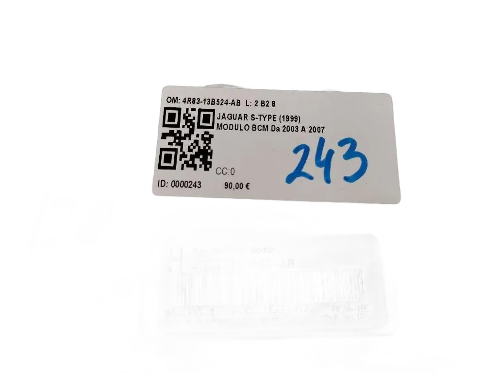 Centralina BCM JAGUAR S-Type 2° Serie