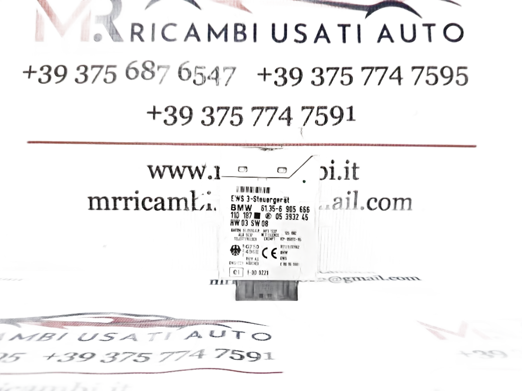 Centralina immobilizer BMW Serie 3 E46 Cabrio 2° Serie