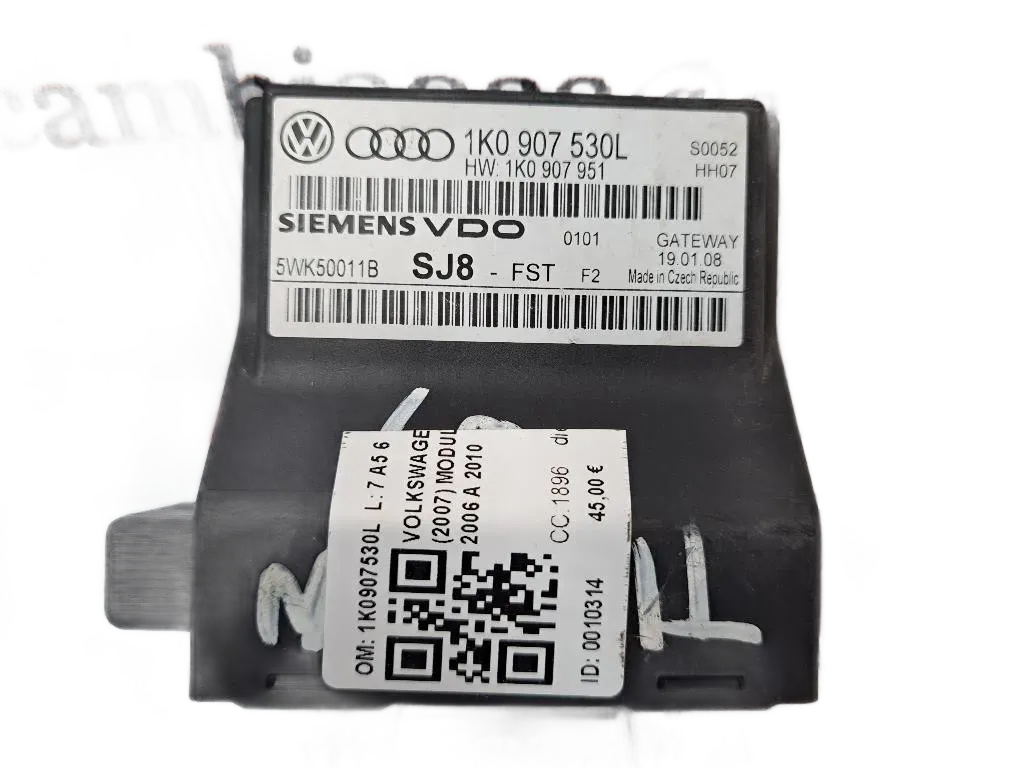 Centralina Gateway VOLKSWAGEN Touran 2° Serie