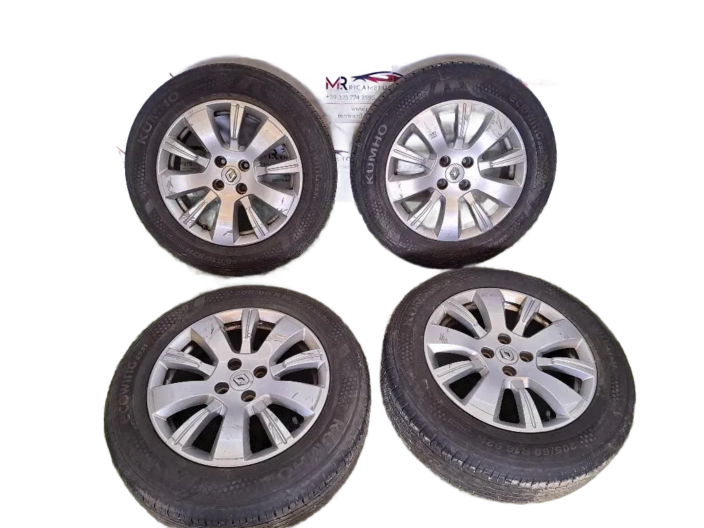 Cerchi completi di gomme (Gomme in omaggio) RENAULT Captur Serie