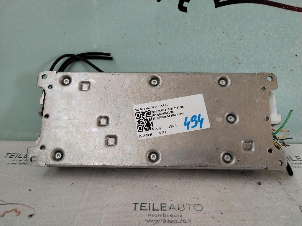 Centralina bluetooth telefono BMW Serie 3 E90 Berlina 2° Serie