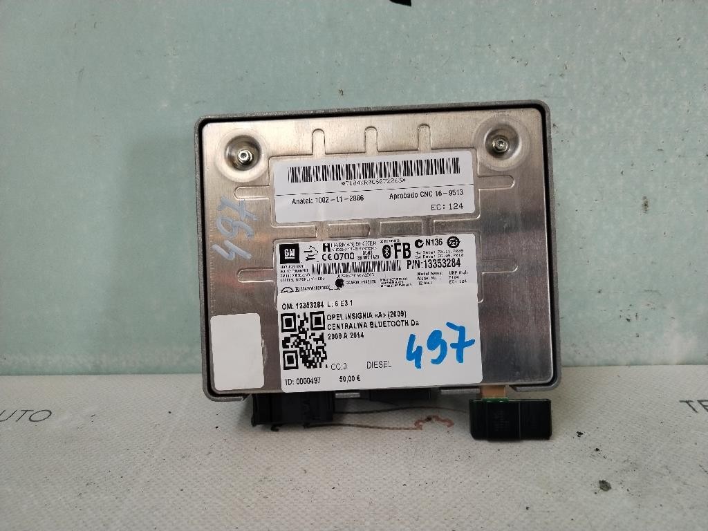 Centralina bluetooth telefono OPEL Insignia Berlina
