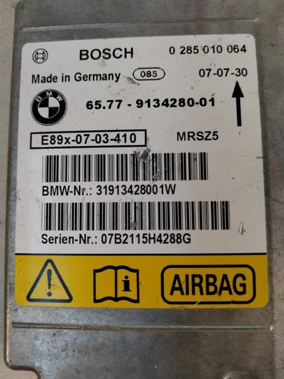 Centralina Airbag BMW Serie 1 Serie (E87) (04>07)