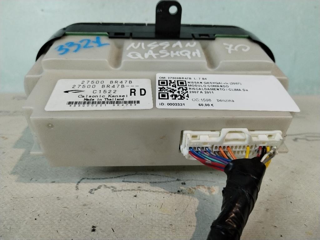 Comandi Clima NISSAN Qashqai 1° Serie