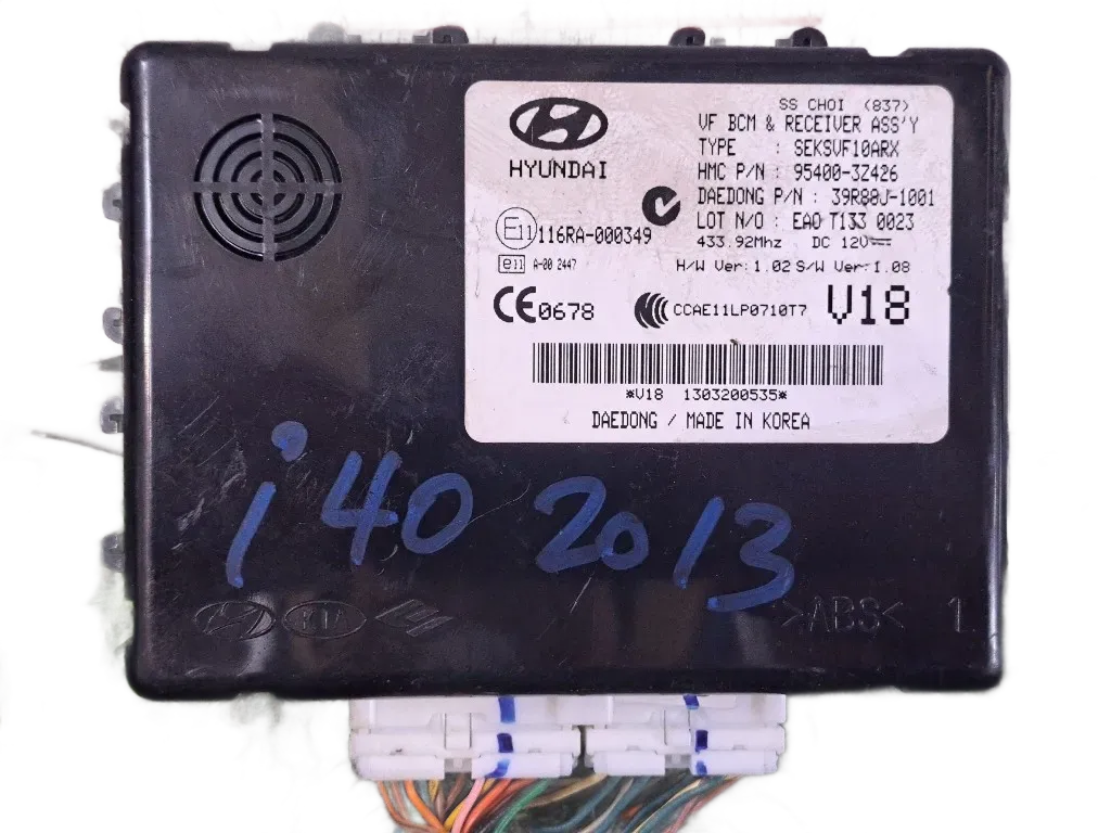 Centralina BCM HYUNDAI i40 Serie (12>18)