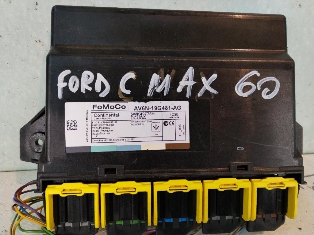 Centralina Comfort FORD C - Max Serie (10>)