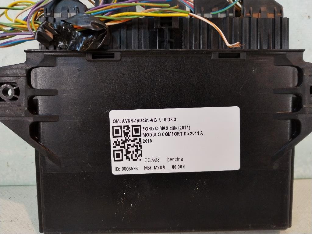 Centralina Comfort FORD C - Max Serie (10>)