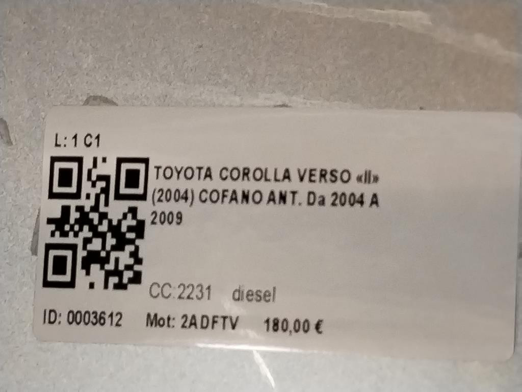 Cofano Anteriore TOYOTA Corolla Verso 2° Serie