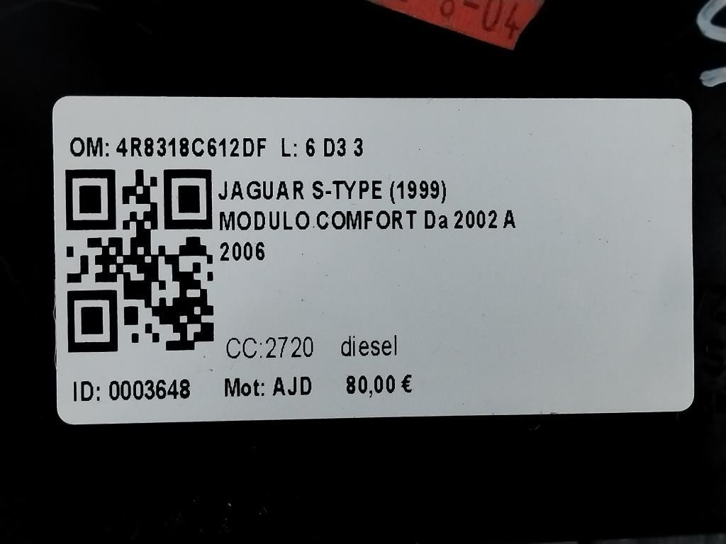Centralina Comfort JAGUAR S-Type 2° Serie