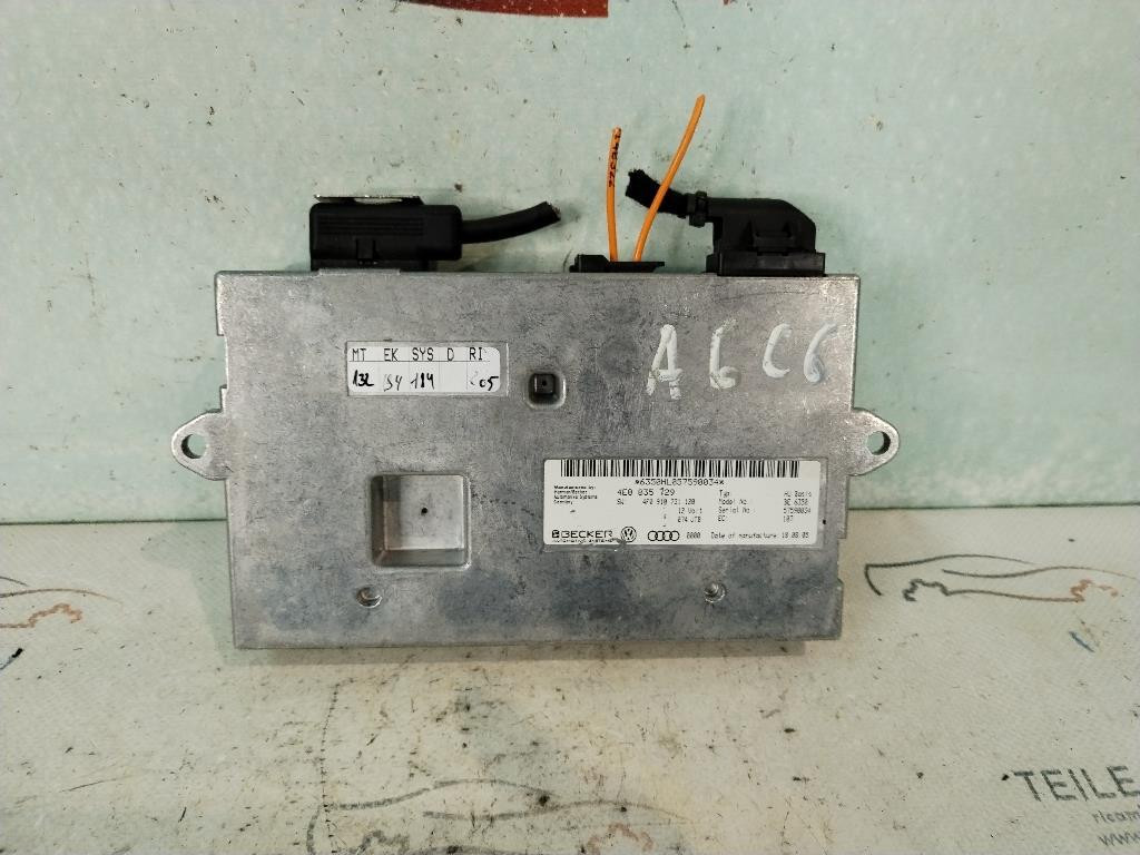 Unità di controllo multimediale navigatore GPS AUDI A6 Avant Serie C6 (4F5) (04>12)
