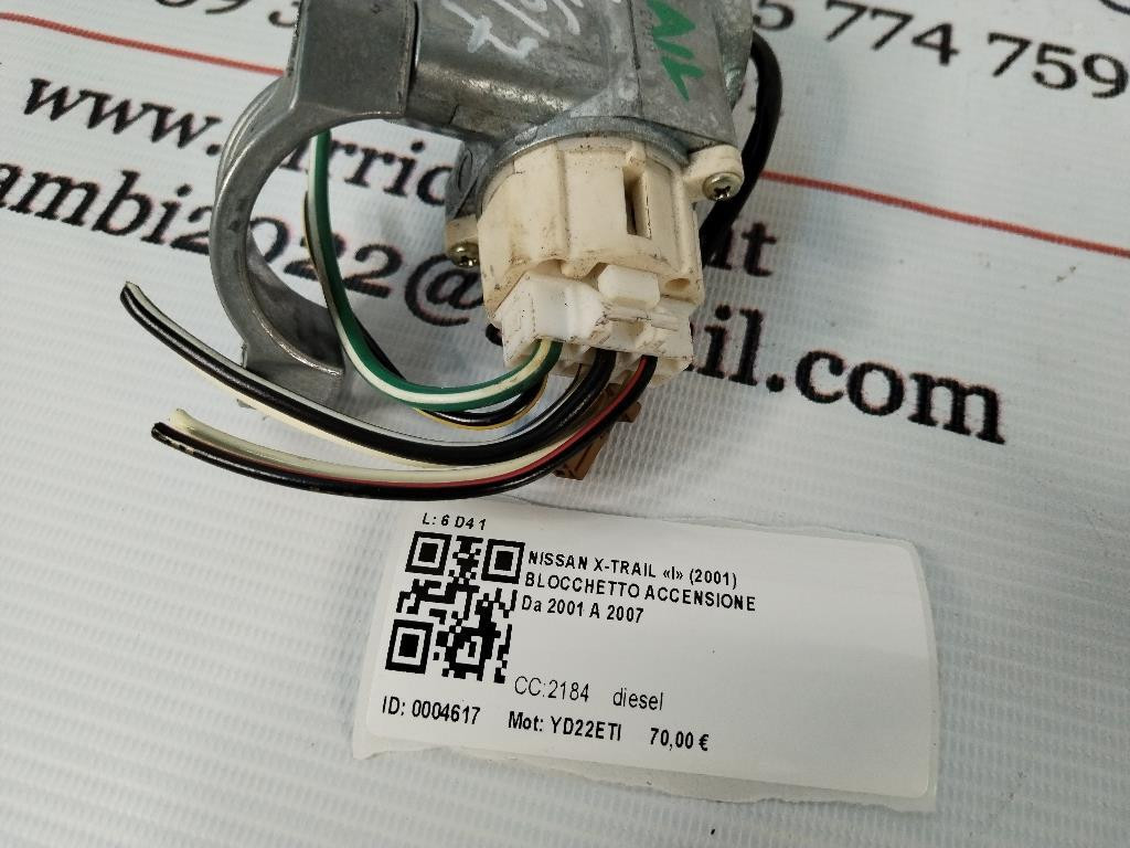 Blocchetto Accensione NISSAN X-Trail 1° Serie