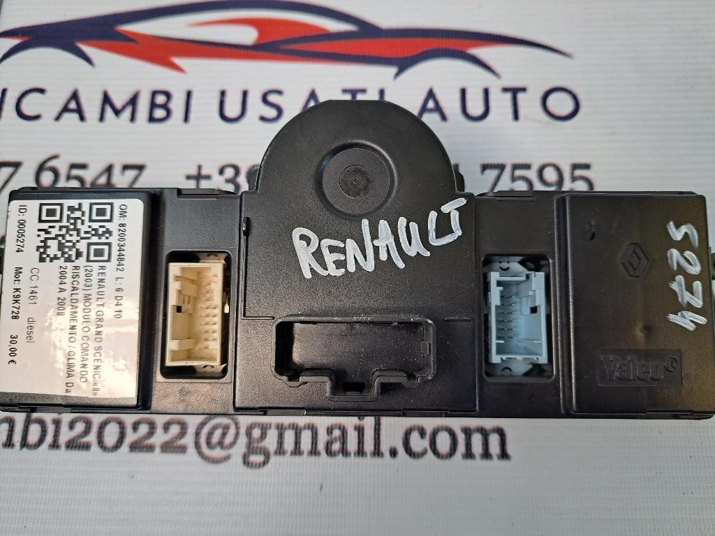 Comandi Clima RENAULT Grand Scenic Serie (11>)