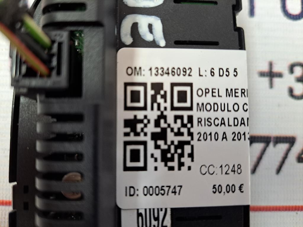 Comandi Clima OPEL Meriva 3° Serie