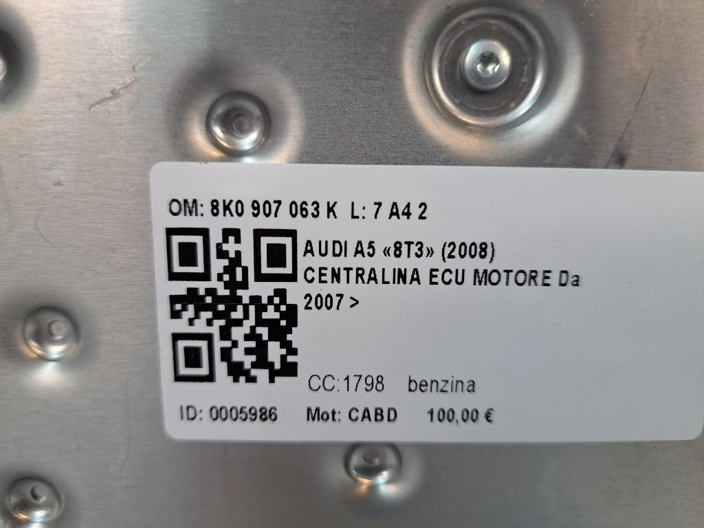 Centralina Comfort AUDI A5 Berlina Serie (8T3) (07>)