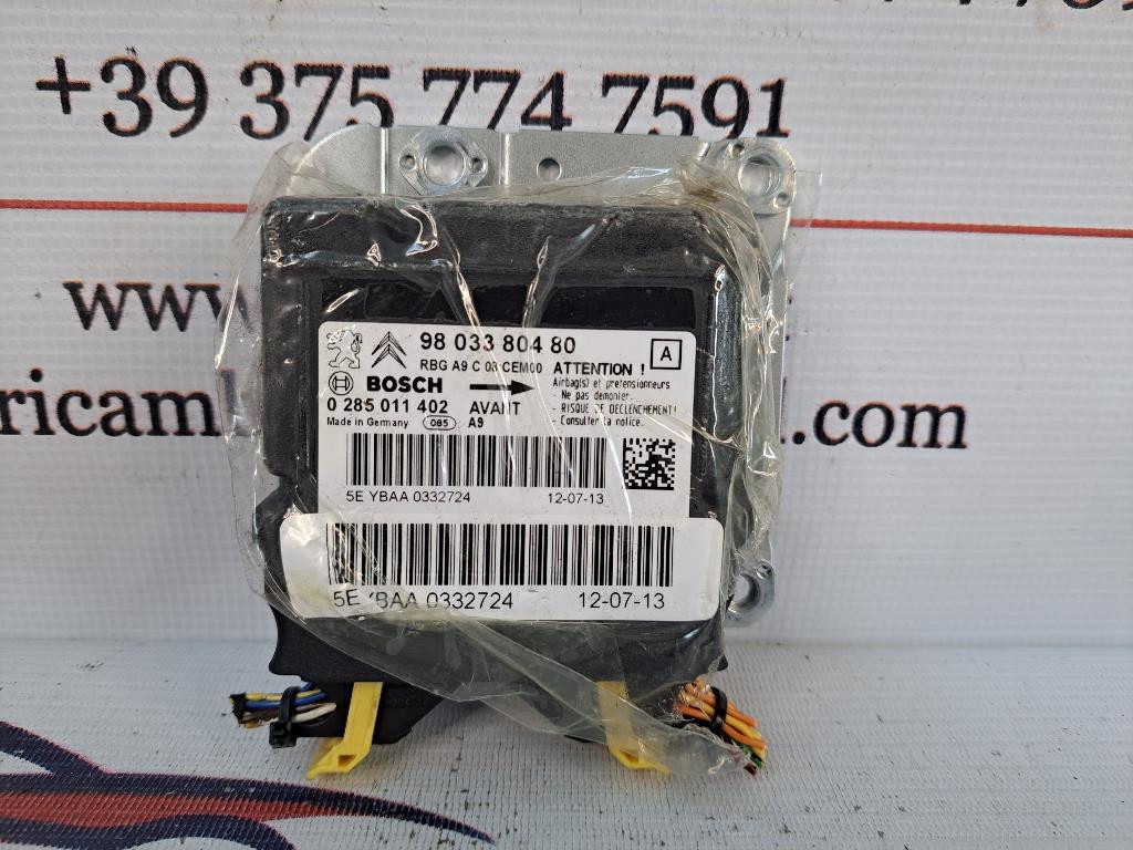 Centralina Airbag PEUGEOT 208 Serie (12>19)