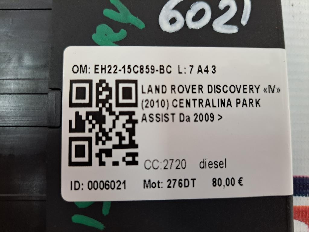 Centralina sensori di parcheggio LAND ROVER Discovery Serie IV (10>)