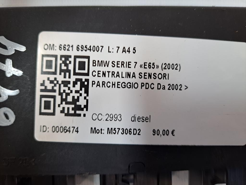 Centralina sensori di parcheggio BMW Serie 7 E65/E66/E67/E68