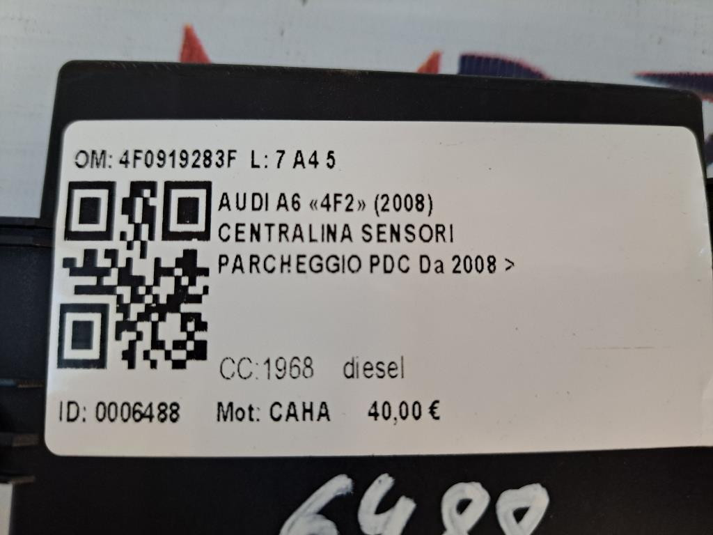 Centralina sensori di parcheggio AUDI A6 Berlina Serie C6 (4F2) (04>12)