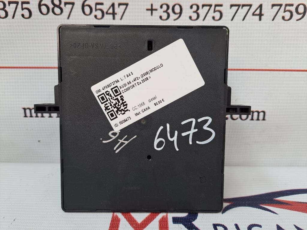 Centralina Comfort AUDI A6 Berlina Serie C6 (4F2) (04>12)