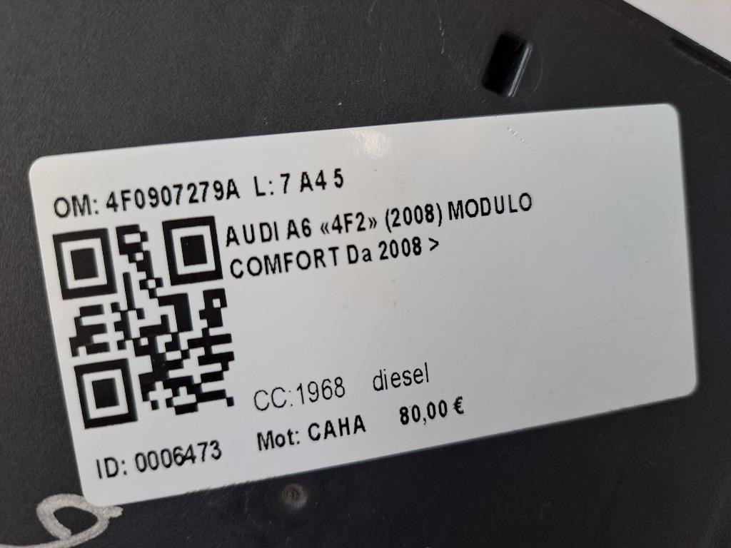 Centralina Comfort AUDI A6 Berlina Serie C6 (4F2) (04>12)