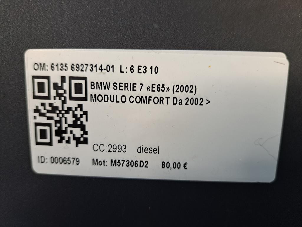 Centralina Comfort BMW Serie 7 E65/E66/E67/E68