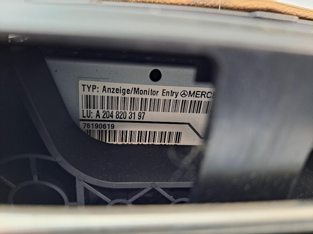 Display MERCEDES Classe C Berlina W204
