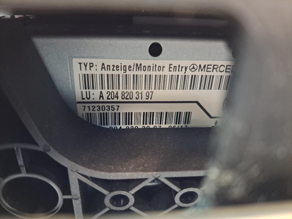 Display MERCEDES Classe C Berlina W204