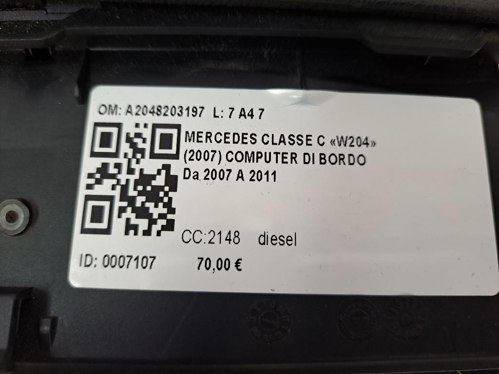 Display MERCEDES Classe C Berlina W204