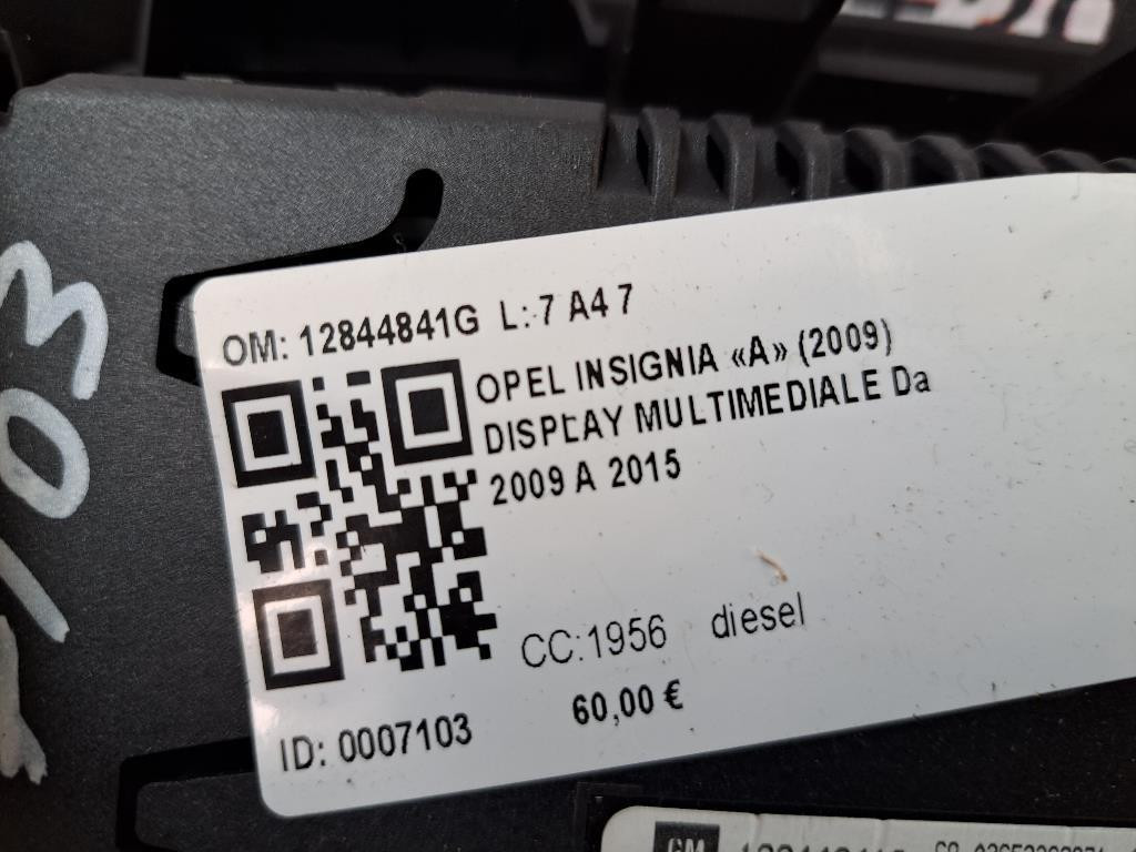 Display OPEL Insignia Berlina