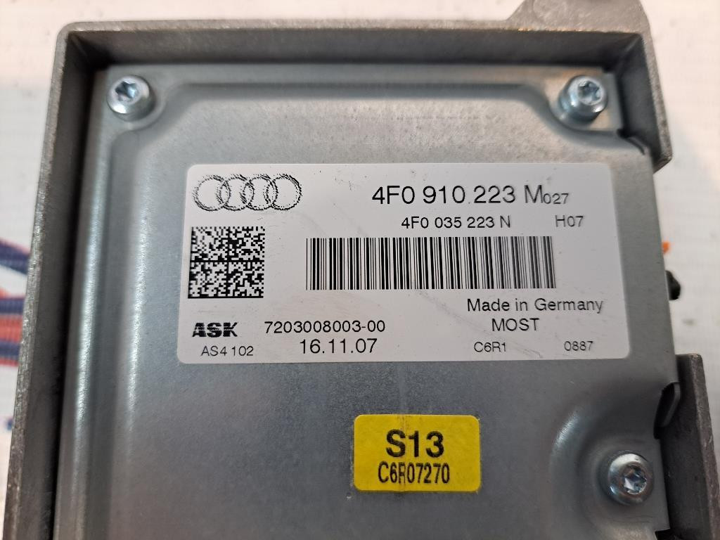 Amplificatore autoradio AUDI A6 Avant Serie C6 (4F5) (04>12)