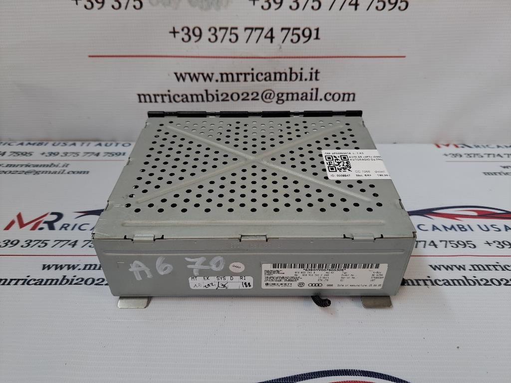 Navigatore AUDI A6 Avant Serie C6 (4F5) (04>12)